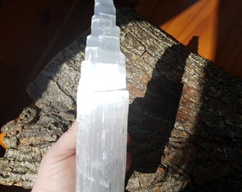 Selenite Tower, Large Selenite Tower, Selenite skyscraper, Crystal Tower