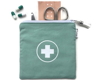 Travel first aid kit first aid pouch first aid bag medical travel bag medical travel pouch emergency kit emergency bag medicine bag etui