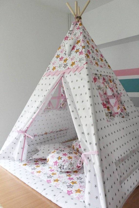 PDF Sewing Pattern for Wigwam Play Tent Teepee Play Tent Den