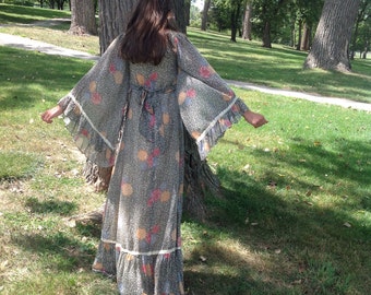 Gunne Sax Floral Festival Dress