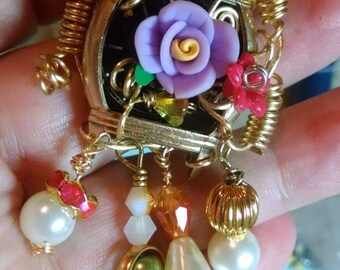 Handcrafted Recycled Necklace