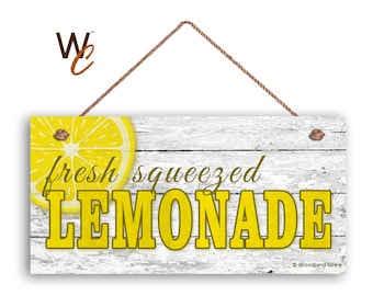rustic lemonade sign etsy