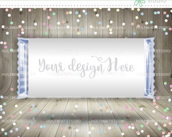Rice Krispies Mockup, Rice Krispies Wrapper Mockup, Rice Krispies Treats Mockup, Stock Photo, Rice Krispies Treats, Candy Wrapper Mockup