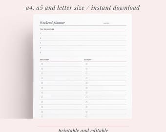Weekend to do list | Etsy
