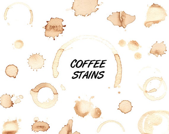 Download coffee ring clipart coffee stain clipart Coffee clipart