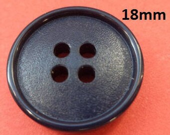 13 dark Blue Knobs 18 mm (42) Blue