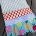 Sweet and colorful kitchen ruffle towel