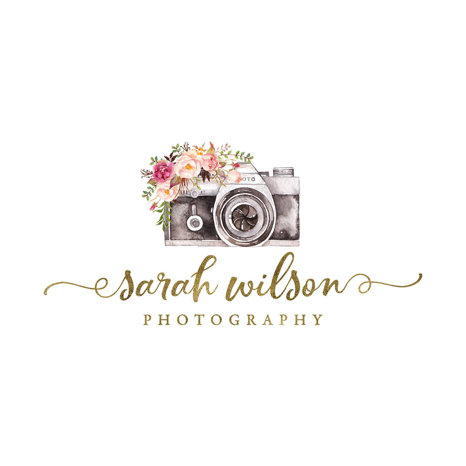 Photography Logo and watermark Premade Logo Design