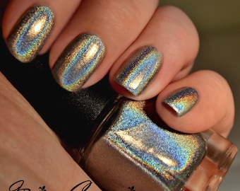 Hometown Halo - Pure Holographic Nail Polish, Linear Holographic, Mega Holo nail polish