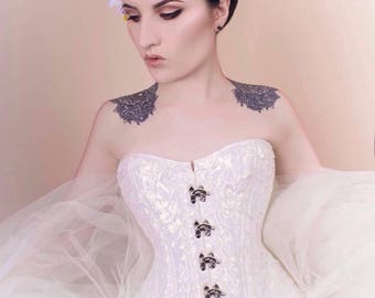 Ange au Clair de Lune 'Moonlit Angel' Corset