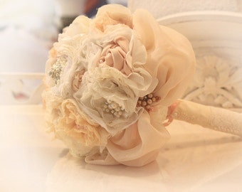 Decoration, bouquet, sale Bouquet flowers, silk, fabric, custom brooch Bouquet, fabric Bouquet, Brautstrauss brooch
