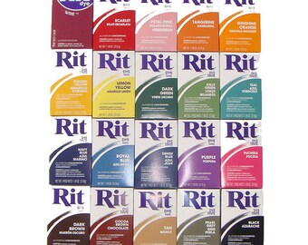 Rit Dye Powder all purpose fabric color tinte laundry clothing jeans you choose color