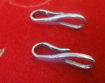 2 pc.925 sterling silver hook clasp,silver clasps,silver hook clasp,silver clasp, clasp,hook clasp