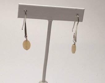 Sterling Silver Earrings with Pineapple Quartz