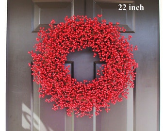 Winter Wreath, Christmas Wreath, Holiday Decor, ALL WEATHER Christmas Wreath, Valentine's Day Wreath, In Better Homes and Gardens