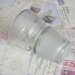 Glass stopper vintage.Soviet retro stopper for carafe vodka...