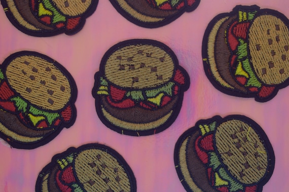 Burger Iron on Patch