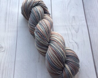 SALE Crazy sock yarn - merino 80%, handdyed yarn 100g