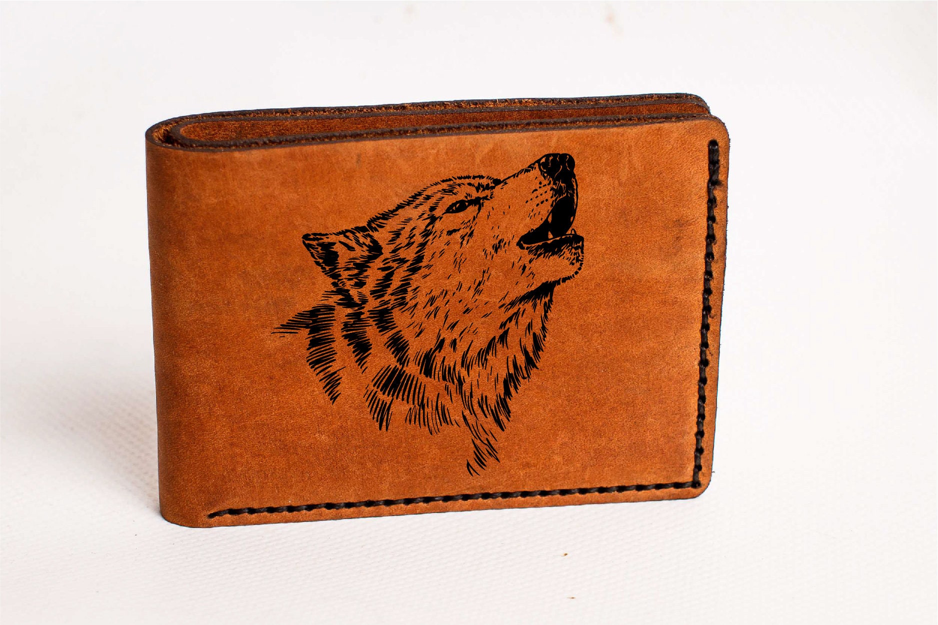 coach wolf wallet original