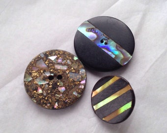 Antique mother of pearl buttons