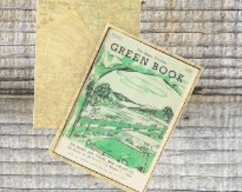 Writing journal, notebook, bullet journal, diary, sketchbook, blank - The Negro Motorist Green Book -- Journal / Sketchbook