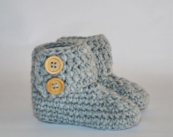 crocheted Baby Slippers (0-6 months)/Crocheted baby Shoes (0-6 month)