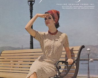California Original Designs Pauline Denham Yarns Book Sixteen + Vintage Knitting Patterns
