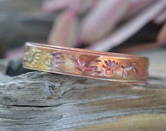 Handmade CopperTribal Bracelet Focal