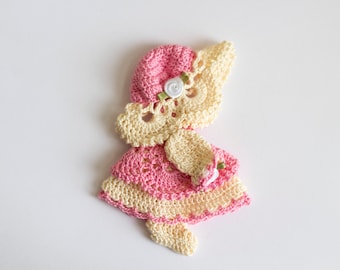 Cute Kitchen Magnets - Fridge magnet - Refrigerator magnet - Birthday Gift for Her - Housewarming Gift - Sunbonnet Sue - Mothers Day Gift