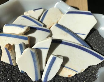 Authentic Bulk beach pottery - Sea pottery - Sea glass crafts - Beach glass crafts - Beach finds - Gift beach lover