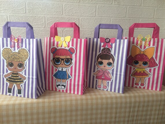 LOL surprise party bags Lol surprise doll party favours Lol