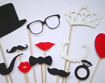 Fotoprops "wedding" photo booth photo box