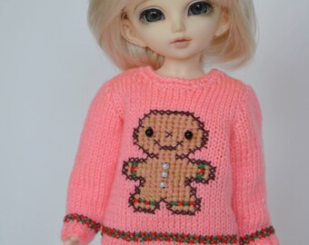 Sweater and socks for Yosd, Littlefee, 1/6 Bjd dolls.