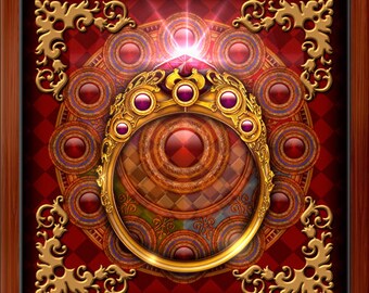Wood Box - Lenormand Ring