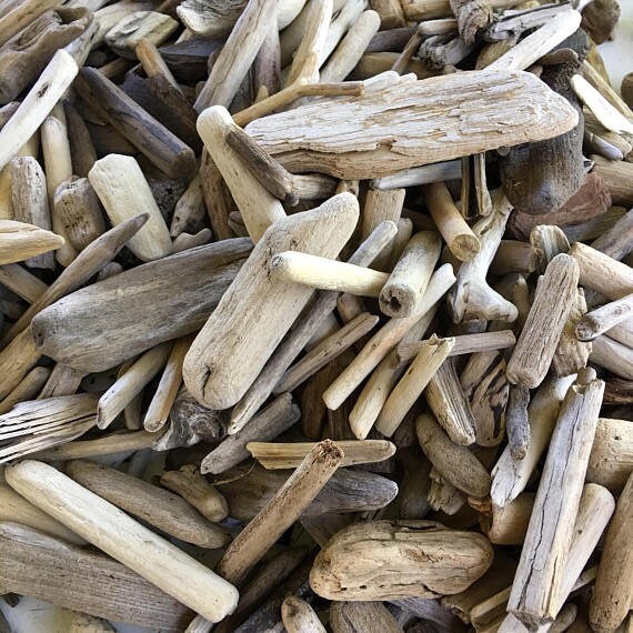 Bulk driftwood lot small medium large decorative driftwood