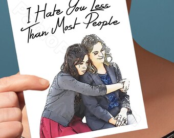 Best Friend Card | Parks And Recreation | Ron Swanson April Ludgate I Love You Gift For Her Bff Gift Gift For Best Friend Parks And Rec Card