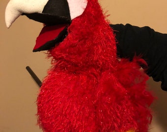 Scarlet Macaw Parrot Puppet