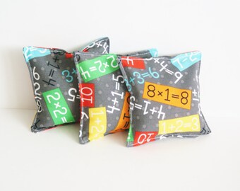 Rainbow Bean Bag Set Set of 6 Washable Beanbags Kids