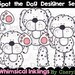 Dog Clipart - Pet Clipart - Animal Clipart - Instant Download - Commercial Use - Spot The Dog Designer Set