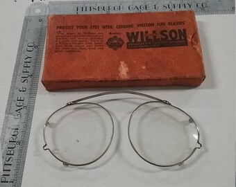 10%OFF3DAYSALE Vintage used willson safety glasses