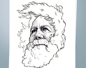 Wind, 8.5"x11" Art Print