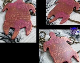 Dark Tower Inspired: Copper Turtle