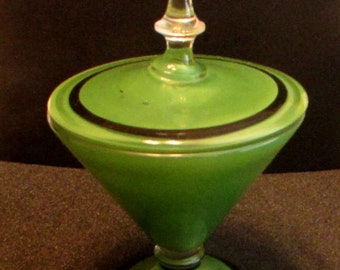 Art Deco Candy Dish - Lancaster?