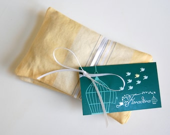 Buttercream Organic Lavender Sachets - fragrance drawer sachets - organic aromatherapy non toxic spring cleaning - French lavender gifts