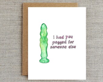 I Had You Pegged For Someone Else