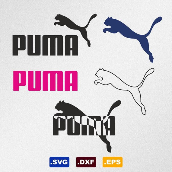 Download Puma Logo Svg Dxf Eps Vector Files for Silhouette Cricut