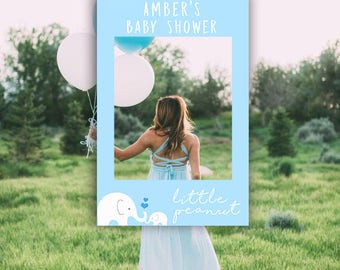 Little Peanut Baby Shower Photo Booth Props, Baby Reveal Party Props, Its A Boy Signs, Gender Reveal Photo Booth, New Baby Props, Printable