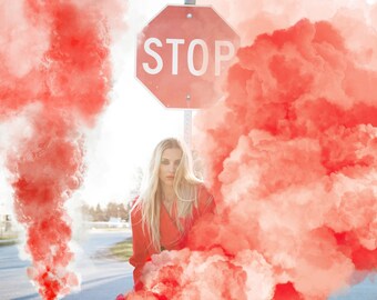 Colour Smoke Collection - Photo Overlays - Special Effects for Photographers - Photoshop Actions - Presets