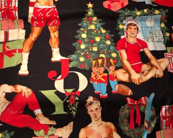 All I want for Christmas Hunks Alexander Henry fabric