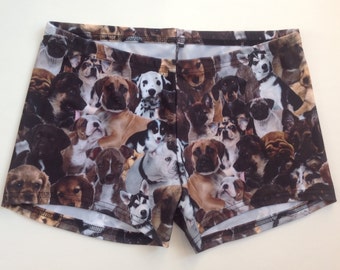 Puppy Dog Spandex Shorts
